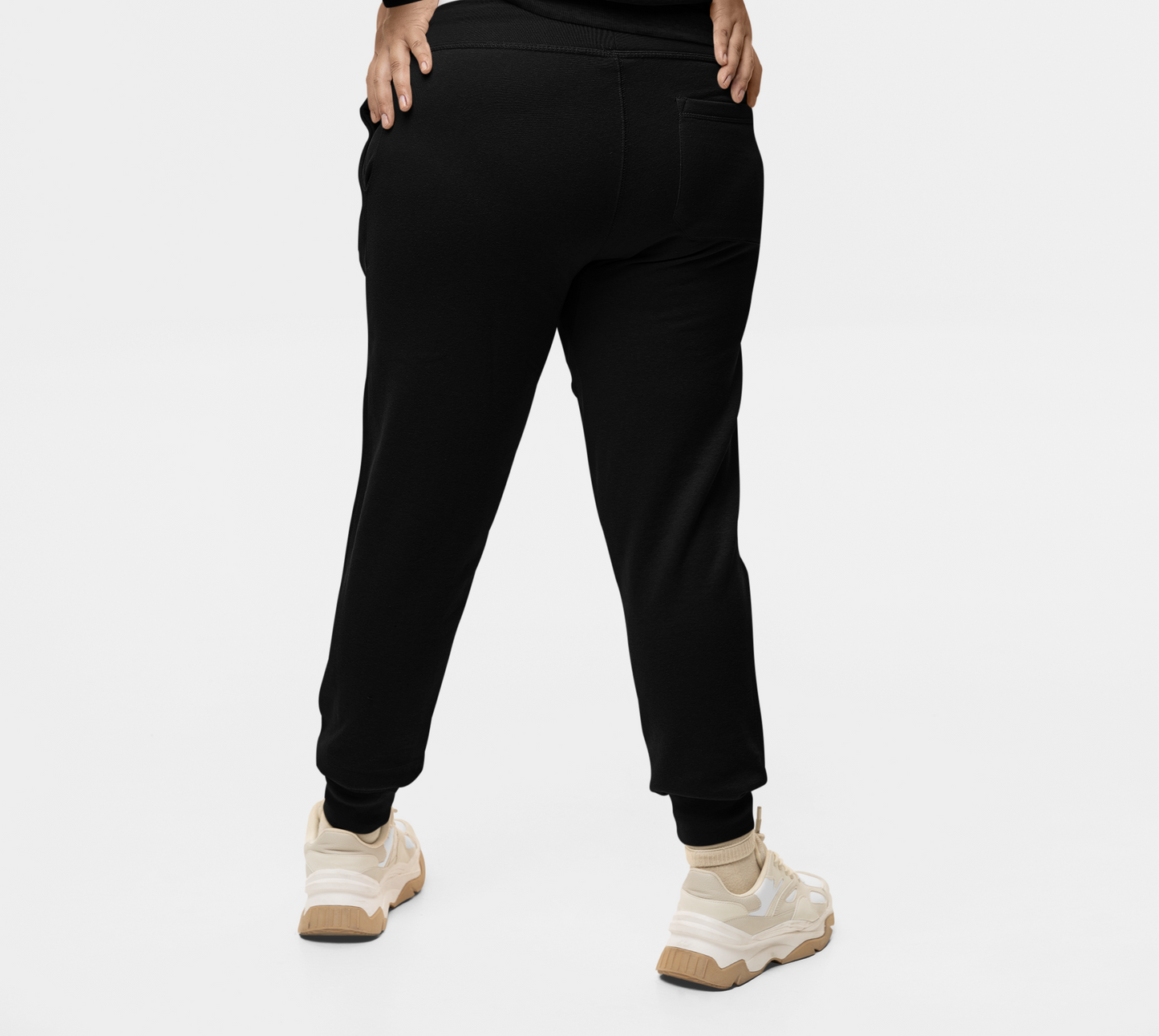 I Look Pretty On Paper Signature Jogger (Black/White)
